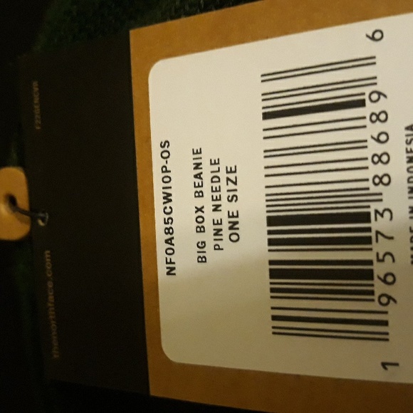 North Face Big Box beanie - Pine Needle - Picture 6 of 6